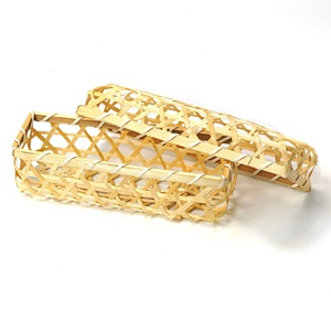 Panier à couvercle carré écologique, boîtes de rangement en bambou de haute qualité, boîte à bento pour enfants, en vente - Product Image 6