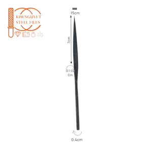 Petit 150mm DN Feuilles De Bambou DIY Fichier Ensemble Aiguille En Acier Forte pour La Fabrication De Bijoux Travail Du Bois Pierre Artisanat Option Économique - Product Image 2