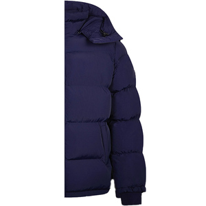 Wholesale Custom OEM Printed Fleece Puffer Stand Collar Front Logo Men Plus Waterproof Windproof Eco-Friendly 300 Grams <b>Winter</b> - Product Image 5