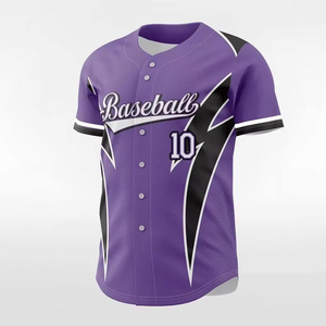 Camiseta de Béisbol Sublimada de Poliéster Personalizada para Hombre, Camisetas de Softbol Sólidas, Camiseta de Béisbol, Ropa Deportiva Personalizada, Camisetas de Béisbol - Product Image 4