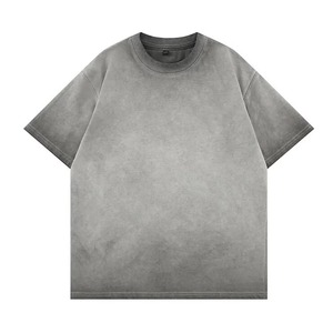 เสื้อยืดคอกลมผ้าฝ้ายเนื้อหนัก 230-400 แกรม แบบ OEM สกรีนโลโก้ด้านหน้าได้ตามสั่ง ระบายอากาศได้ดี ใส่ได้ทั้งชายและหญิง - Product Image 5