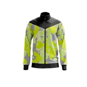 Conjunto Deportivo para Hombre, 100% Algodón, Sudadera con Cremallera y Pantalones Deportivos, Diseño con Parches de Colores - Product Image 1