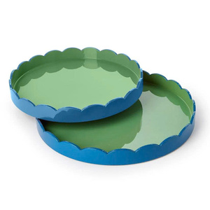 High-Quality Durable Modern Design Eye-Catching and Perfect for Serving Display and Gifts Luxury Glossy Lacquer Tray - Product Image 5