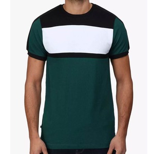 T-shirts pour hommes de qualité supérieure, manches courtes, coton et polyester, prix de gros, prix abordable, coupe classique, lavables - Product Image 4