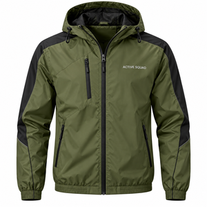 Veste coupe-vent imperméable softshell décontractée pour hommes, personnalisable OEM, vente en gros, haute qualité, pour la randonnée et la pêche en extérieur - Product Image 1