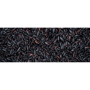 Riz noir de haute qualité, céréale entière naturelle, riche en fibres, superaliment pour une cuisine saine et une alimentation quotidienne - Product Image 2