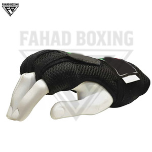 Adjustable Neoprene With <b>Velcro</b> Wrist Support For Martial Arts Sparring And Fitness Breathable Design Unisex Boxing Quick Wraps - Product Image 4