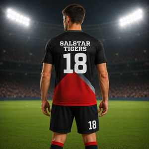 Último Diseño de Sublimación, Uniforme de Fútbol, Camiseta de Verano, Logotipo del Equipo de Moda, Patrocinador Personalizable, Calidad Premium, Gran Venta - Product Image 4