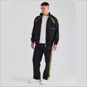 Conjunto Deportivo de Primera Calidad, Chaqueta Deportiva con Cremallera y Pantalones, Poliéster, Nailon, Felpa Técnica, Logotipo Personalizado, para Hombre - Product Image 6