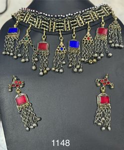 Colgante de Metal diseño tibetano collar de cuentas de moda de la India collar de moda colgante gargantilla collar al por mayor - Product Image 2