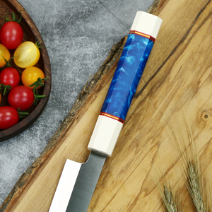 Cuchillo Yanagiba Japonés Profesional LEGACY BLADES para Sashimi, Hecho a Mano, Acero con Alto Contenido de Carbono, Cuchillo para Filetear Sushi, 8-9.9 Pulgadas, Ambidiestro - Product Image 3