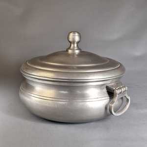Soupière professionnelle en métal avec couvercle, plat de service durable pour buffet - Product Image 5
