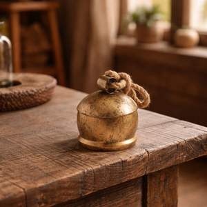 Porte-bougie en métal artisanal avec couvercle, résistant à la chaleur, design rustique durable, décoration élégante pour la maison, idéal pour offrir et créer une ambiance chaleureuse. - Product Image 4