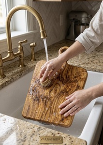 Planche à découper en bois antidérapante très demandée, qualité supérieure, idéale pour couper facilement la viande et les légumes - Product Image 2