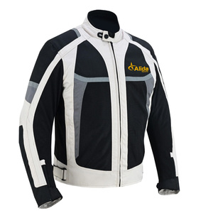 Meilleure vente Nouvelle arrivée Hommes Moto d'hiver légère de haute qualité Moto d'extérieur personnalisée Veste en cuir Cordura - Product Image 4