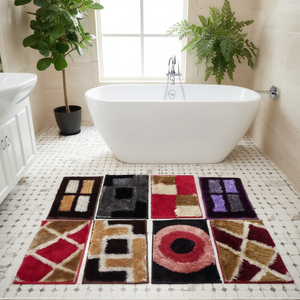 Alfombra de Baño Antideslizante y Absorbente de 40x60 CM, Material de Poliéster y Tierra de Diatomeas de Alta Calidad para Decoración del Hogar, Hotel y Baño - Product Image 3