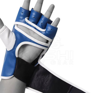 Advanced MMA Kick Boxing Leather <b>Gloves</b> Breathable <b>Moisture</b> Wicking Built for Fitness Exercise and Conditioning - Product Image 5