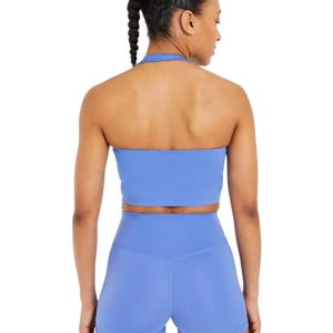 Conjunto Deportivo para Mujer, Top Corto y Leggings de Cintura Alta, Ropa Deportiva para Yoga, Entrenamiento, Running y Ejercicio - Product Image 4