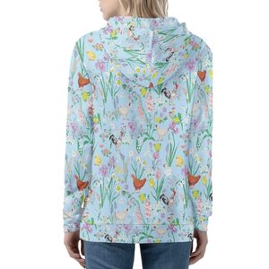 Sudadera con Capucha para Mujer, Estilo Moderno, Uso Diario, Tela Suave de Primera Calidad, Sublimación, Logotipo Personalizado Impreso en la Parte Delantera, Verano - Product Image 3