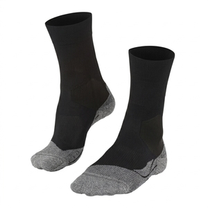 High Quality Unisex Crew <b>Socks</b> <b>Black</b> Gray Knitted Breathable Sports Regular Fit Summer Season - Product Image 2