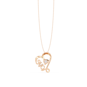 Fashion Design 14K <b>Solid</b> <b>Gold</b> Mix Cut Set Lab Diamond Solitaire <b>Pendant</b> Necklace for Women Party Gift - Product Image 2