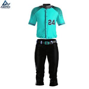 Uniforme Deportivo de Béisbol para Equipos Adultos, Tejido Ecológico, Estilo Moderno, Precio Competitivo, Impresión Personalizada, Absorbe la Humedad - Product Image 5