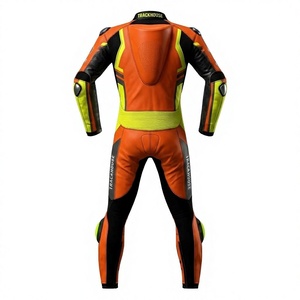 Traje de Motociclismo Race Leathers Raul Fernandez MotoCP 1PC de Cuero Vacuno/Canguro para Pista/Conducción, Nivel CE 2 - Product Image 2