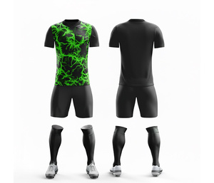 Soccer Kit Manufacturer High Quality Set – Full Sublimation | <b>Men</b> Women Youth Sizes | Lightweight Quick Dry Training Sportswear - Product Image 2