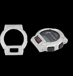 Kit de Modificación de Caja de Reloj Estilo Urbano Esmerilado, Acero Inoxidable Octagonal, Colección de Relojes Inspirados en el Hip Hop - Product Image 1