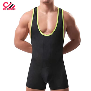Combinaison de lutte pour hommes de haute qualité, respirante, en polyester et élasthanne, personnalisable, imprimée par sublimation, vente en gros à bas prix - Product Image 6
