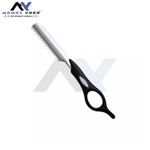 Rasoir manuel pour hommes en promotion, manche ergonomique, outil de coiffure, pour barbier et usage domestique, coupe, coiffage et mise en forme des cheveux - Product Image 5