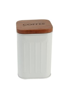 Boîte de rangement pour grains de café en métal avec logo personnalisé et couvercles, bocaux de rangement alimentaire pour la cuisine - Product Image 6