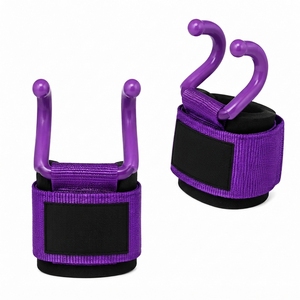 Service OEM – Meilleures ventes : Sangles de poignet réglables en coton robustes avec crochets pour haltérophilie et entraînement, avec option OEM - Product Image 3
