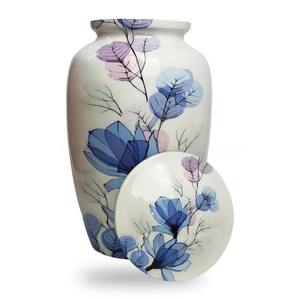 Elegantes Urnas Metálicas para Cenizas con Acabado Degradado en Morado, Urnas Metálicas Elegantes y Minimalistas para Recuerdos Conmemorativos - Product Image 2