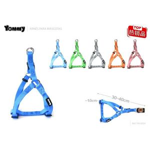 Harnais pour chien Yommy en nylon, couleur unie, réglable 55-85 cm - Product Image 4