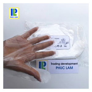 High Quality Disposable HDPE Household <b>Gloves</b> Medium Thickness Customized Color Waterproof Polyester Outer Eco-Friendly - Product Image 5