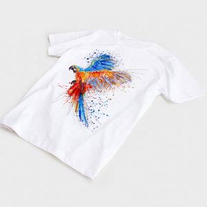 T-shirts graphiques de mode en gros OEM et ODM pour hommes et femmes, personnalisés, en coton, col rond, manches courtes, style streetwear décontracté - Product Image 6