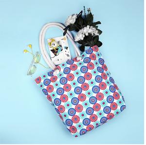 Bolsa de Tela de Algodón Reutilizable con Logotipo Personalizado, Impresión Serigrafiada, Cierre de Cremallera, Ecológica, para Playa, para Chicas y Mujeres, Venta al Por Mayor - Product Image 2