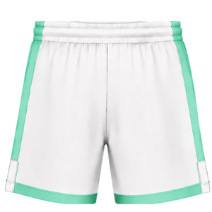 Conjunto de Camiseta y Pantalones Cortos de Rugby Verde Menta, Cuello en V, Uniforme de Equipo Personalizado, Ropa Deportiva Transpirable para Entrenamiento - Product Image 6