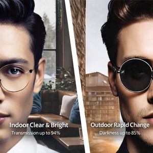 Lentilles progressives grises IOT Design Lumina Equaview 1.74 UV420, lentilles teintées de qualité supérieure avec revêtement Lumina Flow pour lunettes - Product Image 3