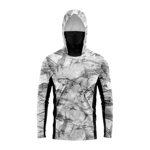 Sudadera de Pesca con Protección UV UPF50 de Secado Rápido, Diseño 2026, Personalizada, para Hombre, Manga Larga, Impermeable, con Orificio para el Pulgar - Product Image 1