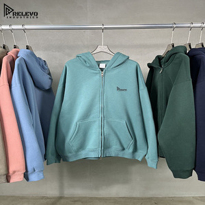 ชุดวอร์มผ้าฝ้ายหนา 450GSM |   ชุดเซ็ตเสื้อฮู้ดดี้โอเวอร์ไซส์และกางเกงจ็อกเกอร์ผ้าฟลีซคอตตอน 100% แบบสั่งทำ - Product Image 4