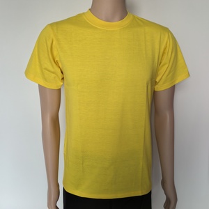 เสื้อยืดผู้ชายผ้าฝ้ายแท้ 100% ทรงหลวม ป้องกันขนร่วง ออกแบบลายปักตัวอักษรตามสั่ง ขายดี - Product Image 1