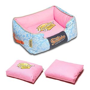 Cuccia Rettangolare Premium per Cani con Motivo a Petali di Rosa - Letti Premium per Animali Domestici - Product Image 2