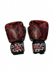 Guantes de Boxeo Fairtex de Cuero Personalizables en Color, Último Modelo, con Cierre de Gancho y Bucle, Correas Ajustables para Kick Boxing y Artes Marciales - Product Image 2