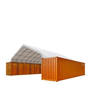Garage Prefabbricato e Deposito 40FT X 30FT in Tessuto PE Serie Pro, Riparo Ignifugo con Tetto da 10FT, Protezione UV TMG ST3041CE(P) - Product Image 1