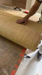 Rollo de Papel Tapiz de Rafia Premium, Revestimiento de Pared con Textura de Fibra Natural para Dormitorio, Sala de Estar y Oficina - Product Image 6