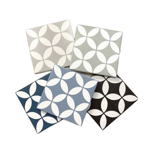 Azulejos de cemento sin hornear decorativos clásicos de 300x300mm, azulejos de suelo de pared, antideslizantes, resistentes al calor, antibacterianos de Vietnam - Product Image 1