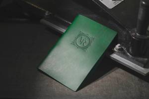 Genuine Leather Menu Holder Restaurant Menu Cover Luxury Leather Menu <b>Book</b> Custom Hotel Menu <b>Case</b> Supply LMC-0121 - Product Image 2