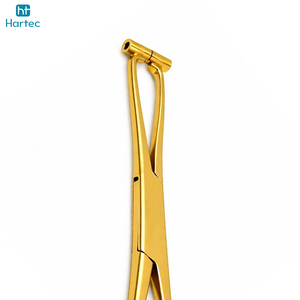 Pince à percer Pennington plaquée or de qualité supérieure, en acier inoxydable, outils chirurgicaux professionnels pour le piercing corporel - Product Image 3